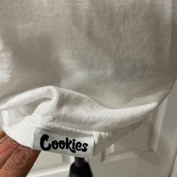 Y2K RETRO T-SHIRT COOKIES ERRYBODY EATS 100%COTTON MADE IN USA SIZE MEDIUM - Picture 4 of 11